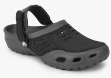 Crocs Yukon Sport Black Sandals men