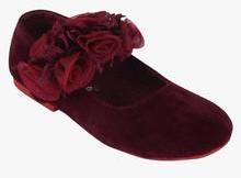 Cutecumber Maroon Belly Shoes girls