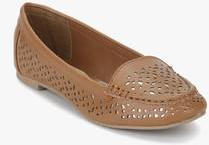 D By Dune Hasier Brown Lazer Cut Moccasins women