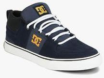 Dc Lynx Vulc Mid Navy Blue Sneakers men