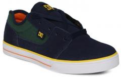 Dc Navy Blue Suede Regular Sneakers boys