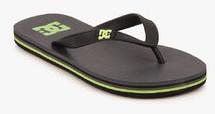 Dc Spray Black Flip Flops men