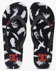 Dc Spray Graffik Black Flip Flops men