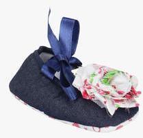 Dchica Navy Blue Belly Shoes girls