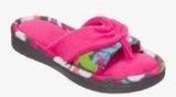 Dearfoams Pink Flip Flops Women