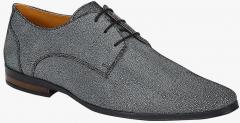 Del Mondo Black Formal Shoes men