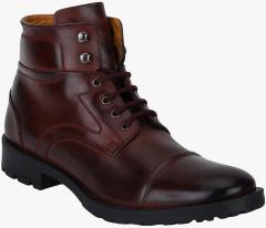 Del Mondo Burgundy Boots men