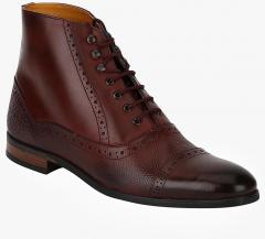 Del Mondo Maroon Boots men