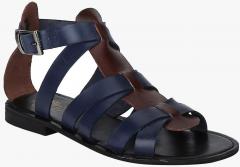 Del Mondo Navy Blue Sandals men