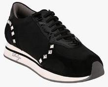 Delize Black Casual Sneakers women