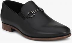 Delize Black Regular Slip On Shoes men