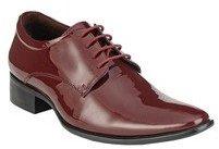 Delize Maroon Formal Shoes men