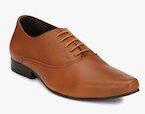 Delize Tan Oxfords Formal Shoes men