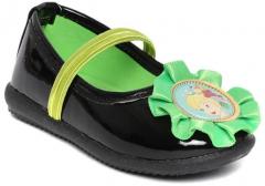 Disney Black Solid Ballerinas girls