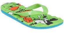 Disney Mickey Mouse Green Flip Flops girls