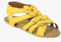 Disney Yellow Bow Sandals girls