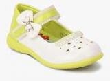 Disney Yellow Mary Jane Bow Belly Shoes girls