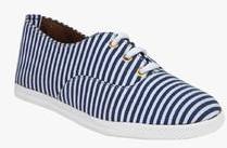 Do Bhai Blue Casual Sneakers women