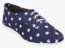 Do Bhai Blue Lifestyle Shoes women