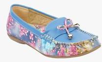 Do Bhai Blue Moccasins women