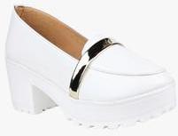 Do Bhai White Belly Shoes women