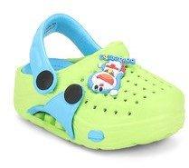 Doraemon Green Clogs boys