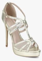 Dorothy Perkins Beverly Golden Ankle Strap Stilettos women