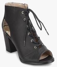 Dorothy Perkins Black Angel Ankle Length Boots women