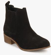 Dorothy Perkins Black Natalie Ankle Length Boots women