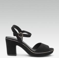 Dorothy Perkins Black Solid Block Heels women