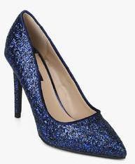 Dorothy Perkins Blue Glitter Stilettos women