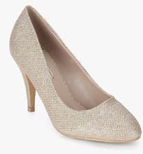 Dorothy Perkins Claudia Golden Metallic Stilettos women