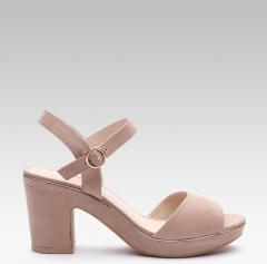 Dorothy Perkins Dusty Pink Solid Block Heels women