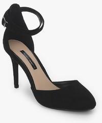 Dorothy Perkins Eleanor Black Ankle Strap Stilettos women