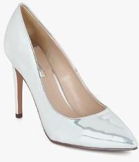 Dorothy Perkins Emily Silver Metallic Stilettos women