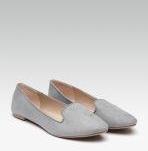 Dorothy Perkins Grey Solid Ballerinas Women