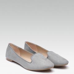 Dorothy Perkins Grey Solid Ballerinas women