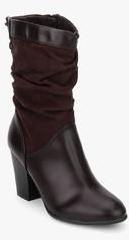 Dorothy Perkins Kassy Maroon Boots women