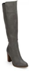 Dorothy Perkins Knee Length Grey Boots women