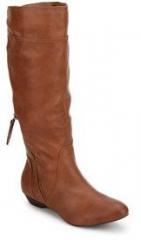 Dorothy Perkins Knee Length Tan Boots women