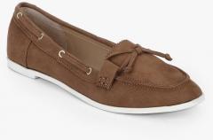 Dorothy Perkins Lara Brown Bow Moccasins women