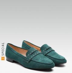 Dorothy Perkins Limit Green Loafers women