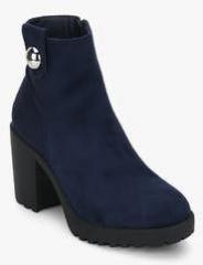 Dorothy Perkins Malice Navy Blue Boots women