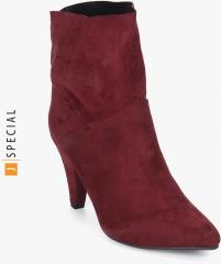 Dorothy Perkins Maroon Boots women