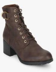 Dorothy Perkins Monika Brown Ankle Length Boots women