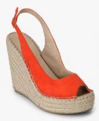 Dorothy Perkins Pia Orange Espadrille Sling Back Wedges women