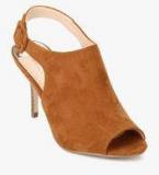 Dorothy Perkins Rafa Brown Sling Back Stilettos women