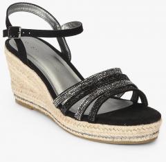 Dorothy Perkins Riley Black Espadrilles Wedges women