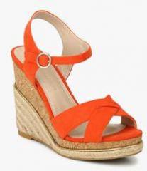 Dorothy Perkins Roxy Orange Espadrille Wedges women