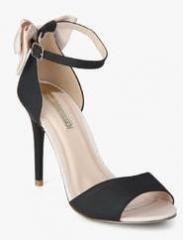 Dorothy Perkins Satine Black Bow Ankle Strap Stilettos women